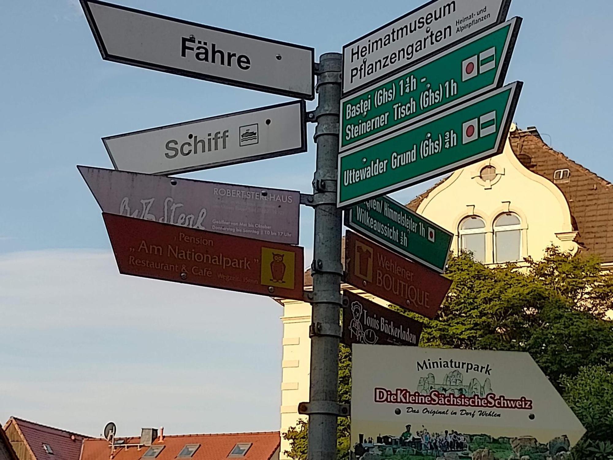 Bed And Breakfast Wehlen Stadt Wehlen Buitenkant foto